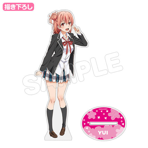 『やはり俺の青春ラブコメはまちがっている。続』アクリルフィギュアM/由比ヶ浜結衣 制服Ver.